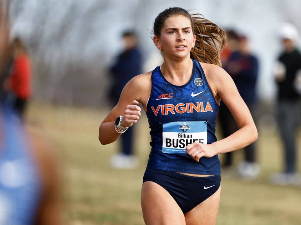 Bushée competing at the NCAA Southeast Regional.