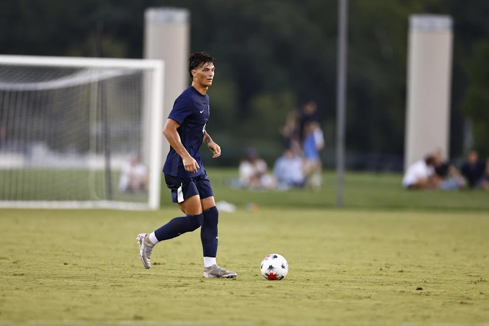<p>Virginia's Alex Parvu assisted Virginia's second equalizer, early in the second half.</p>