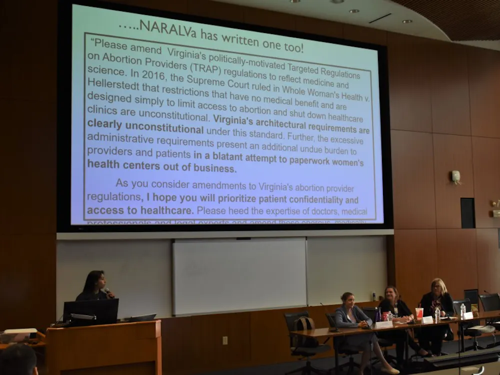 Samhita Nelamangala, a rising third-year Medical student and organizer of the event, brought together a panel of experts to raise awareness about ongoing policies about abortion. 