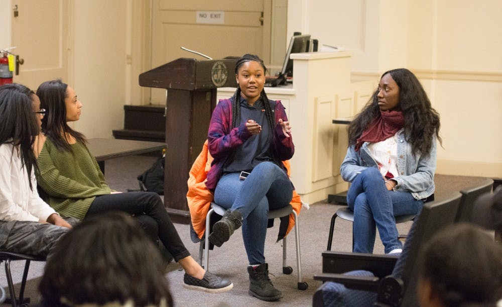 <p>Women attending the Melanin Matters event discussed beauty standards, colorism and confidence.&nbsp;</p>