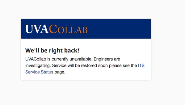 U.Va. IT does not currently know the root cause of the outage. 