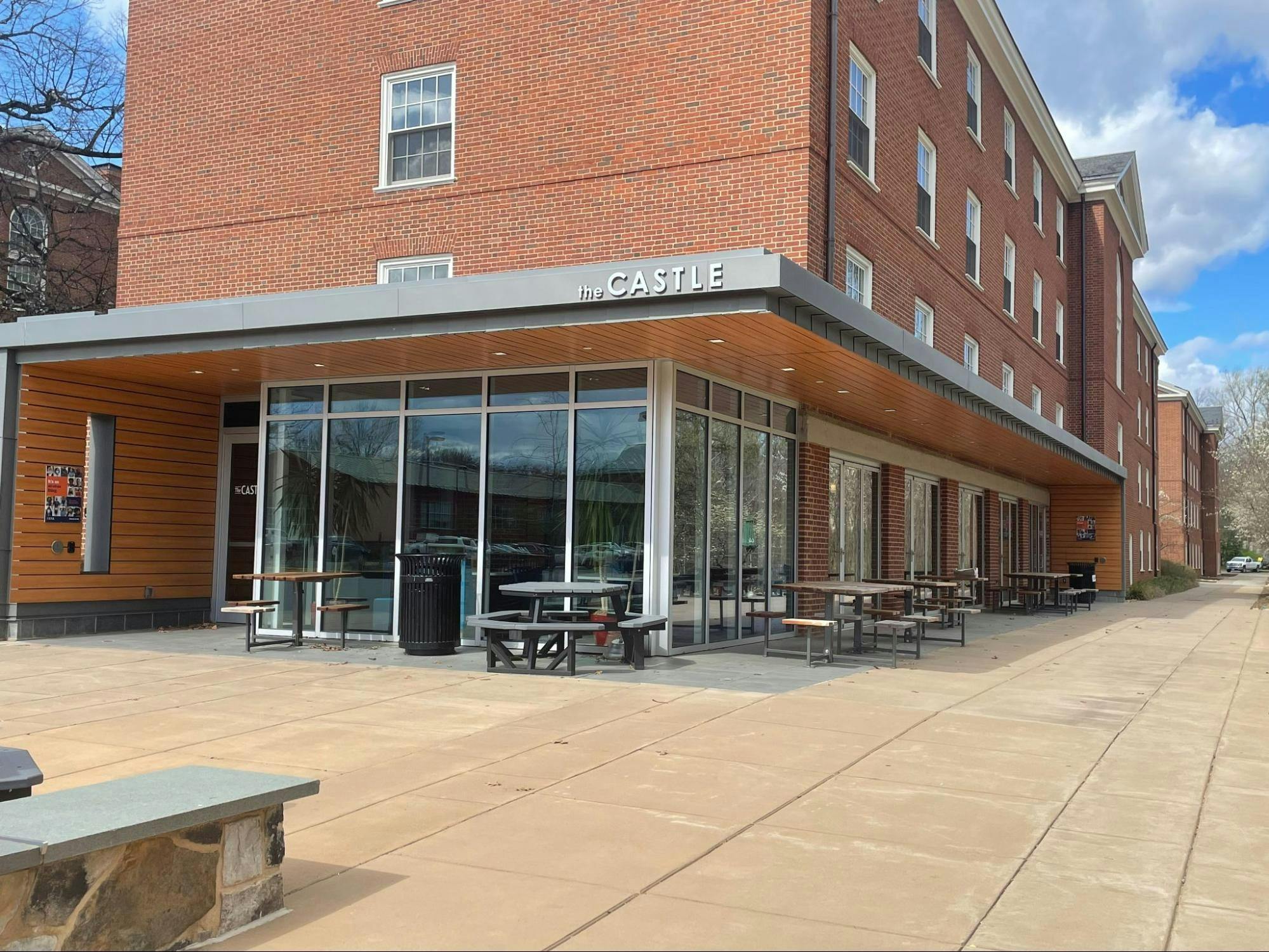 The Castle, one of the Meal Exchange restaurants on Grounds.