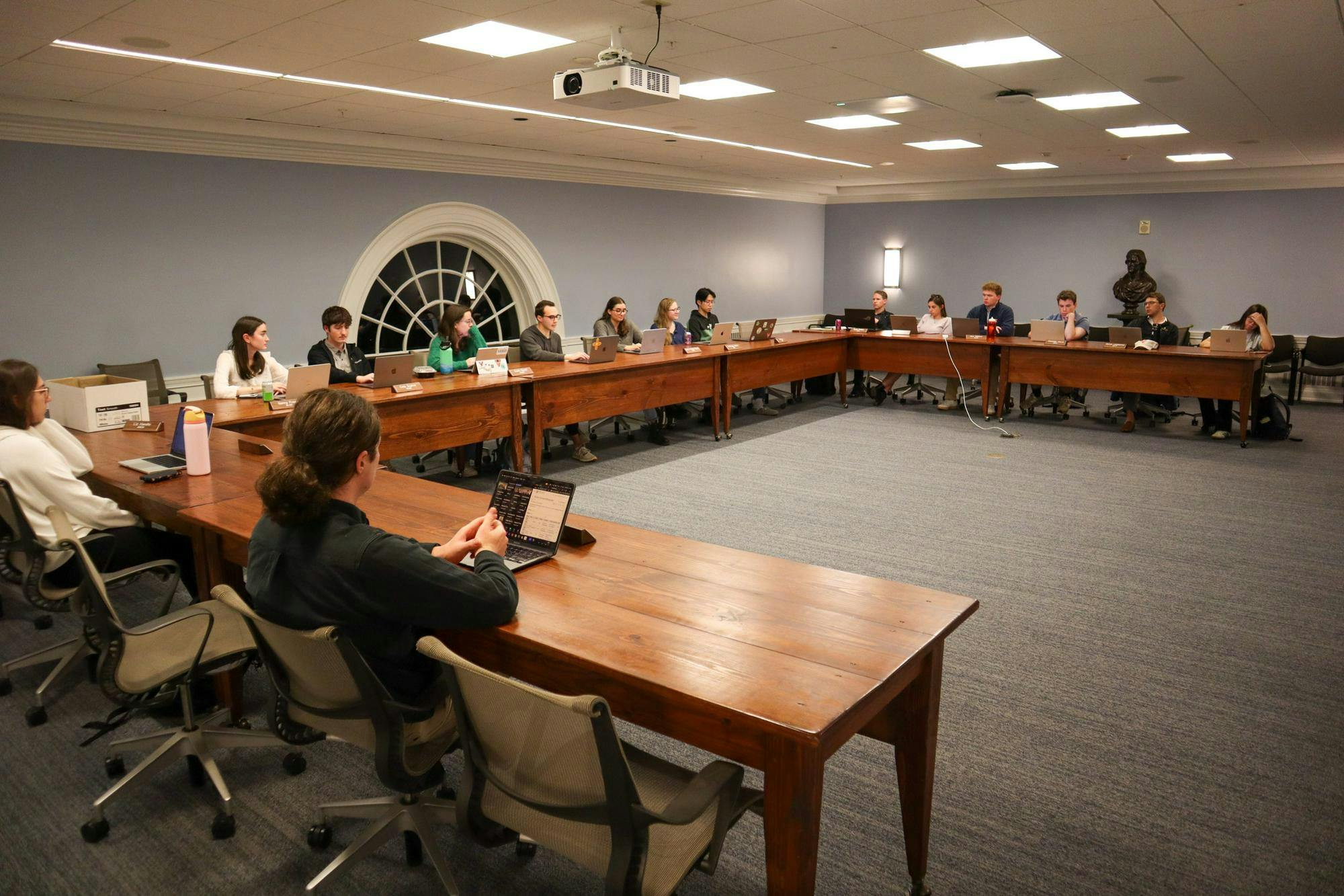 Honor Committee photographed at their meeting Nov. 9, 2025.