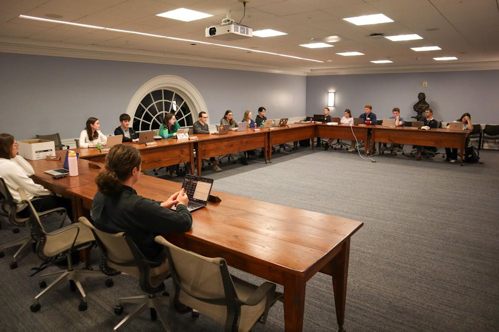 Honor Committee photographed at their meeting Nov. 9, 2025.