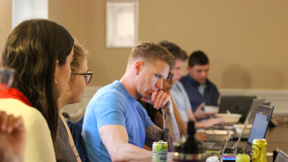 Honor Committee meeting, photographed April 5, 2026.