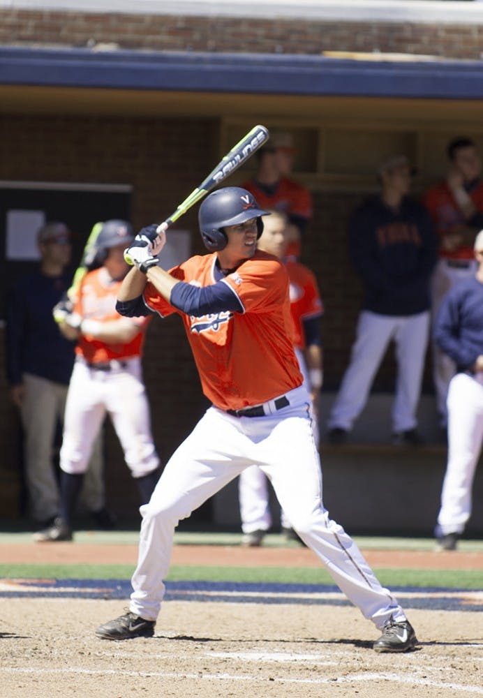 Daniel Pinero hit a&nbsp;three-RBI double Sunday in Virginia's series-clinching win against North Carolina.