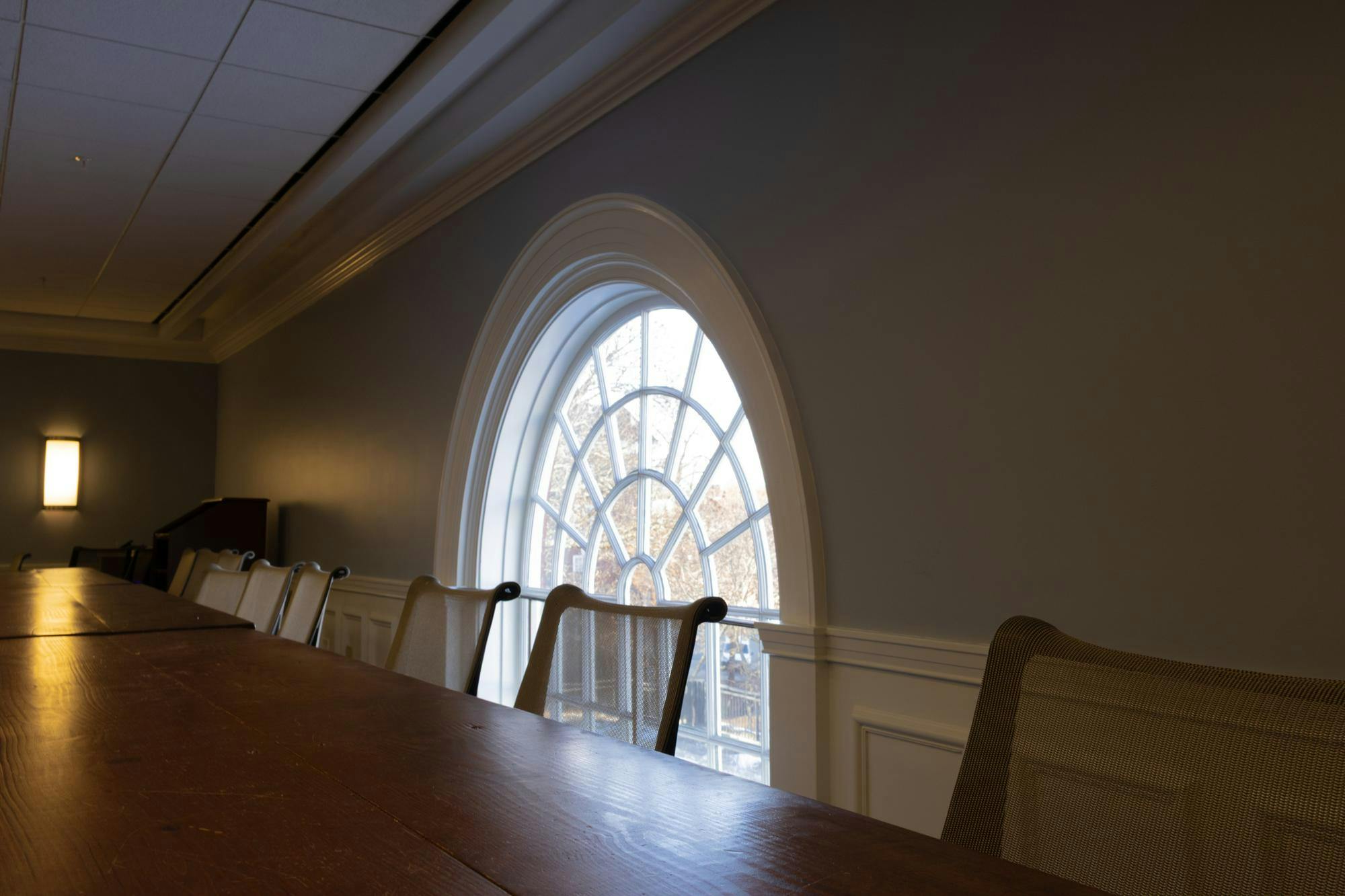The University Judiciary Committee Trial Room, photographed Dec. 11.
