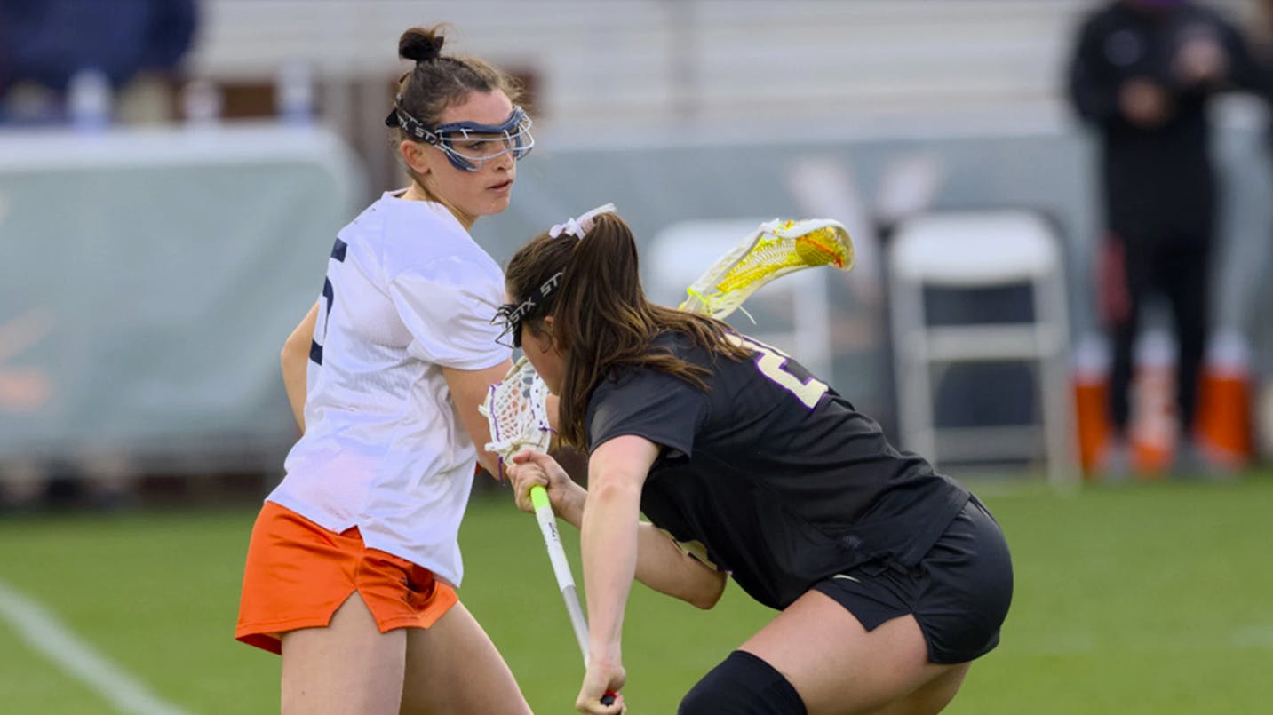 The Cavaliers appeared in control, but a late surge powered the Dukes past Virginia Wednesday.