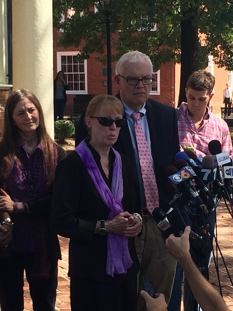 Gil Harrington, Morgan Harrington's mother, said she "knows and believes" Matthew is her daughter's killer. 