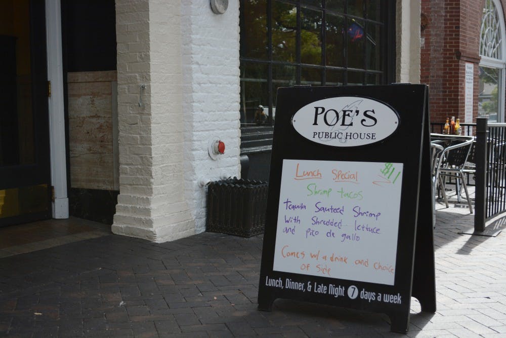 A shot was fired outside&nbsp;Eddy's, formerly known as&nbsp;Poe's, at 1:30 a.m. Sunday morning.