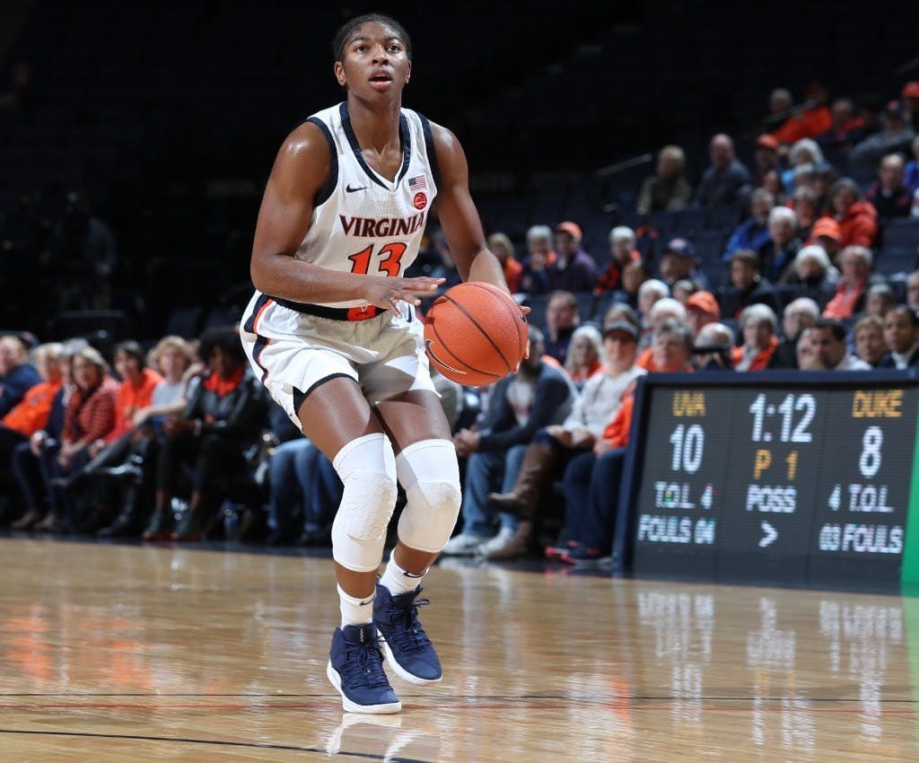Senior guard Jocelyn Willoughby led Virginia with 24 points while remaining perfect at the free throw line.&nbsp;