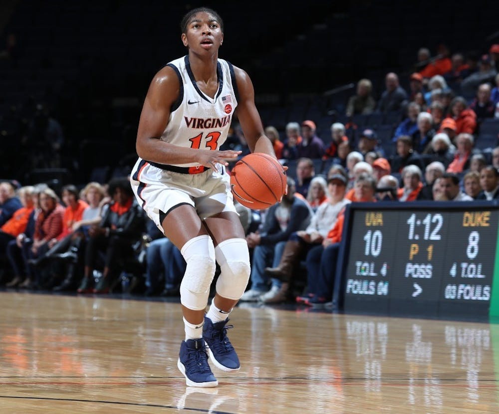 <p>Senior guard Jocelyn Willoughby led Virginia with 24 points while remaining perfect at the free throw line.&nbsp;</p>