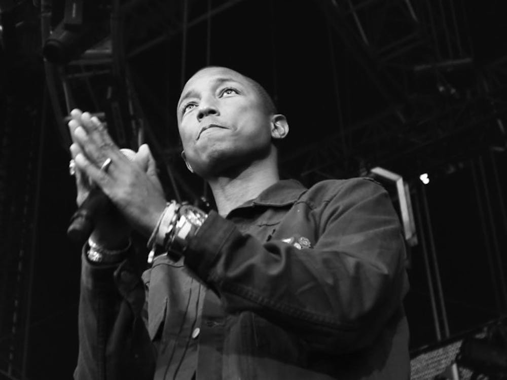 Pharrell Williams performed at the Concert for Charlottesville in September 2017.