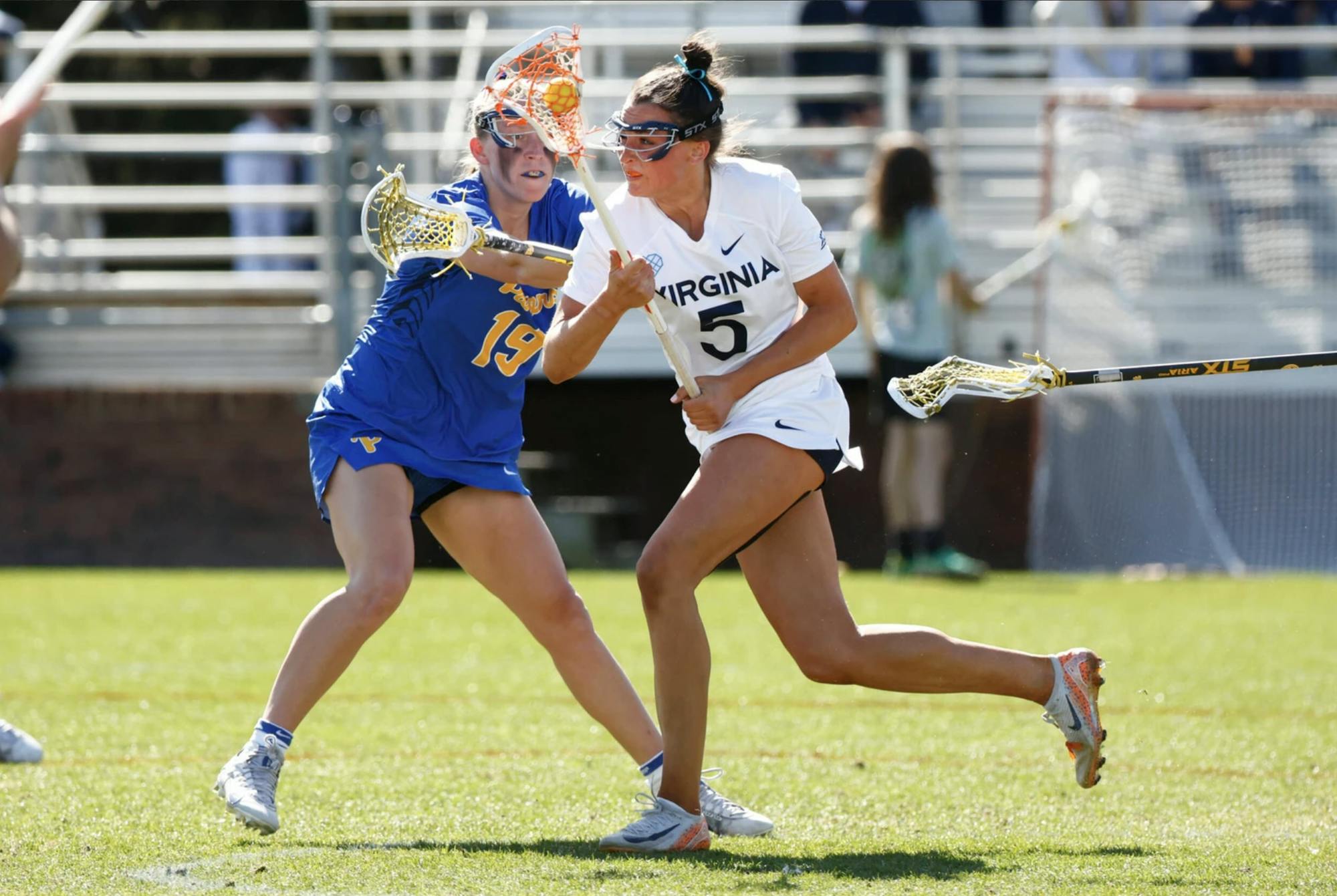 Kate Galica racked up eleven draw controls on the day.