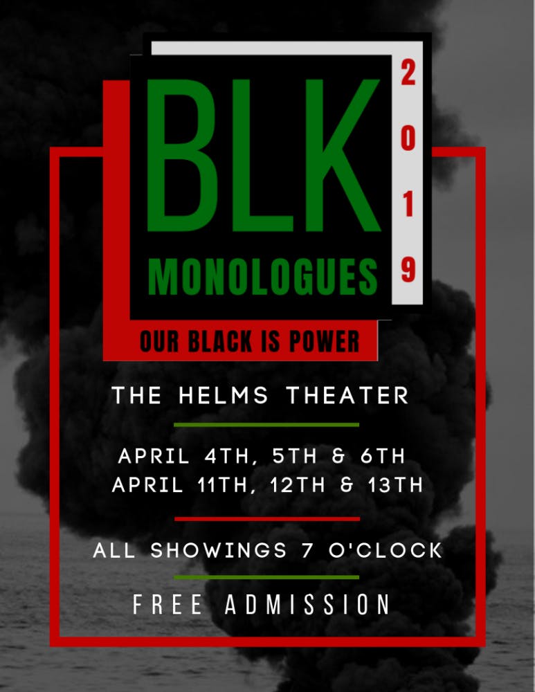 This season's production of Black Monologues centralized around the theme of power and the exploration of black identity at the University and in the broader nation.