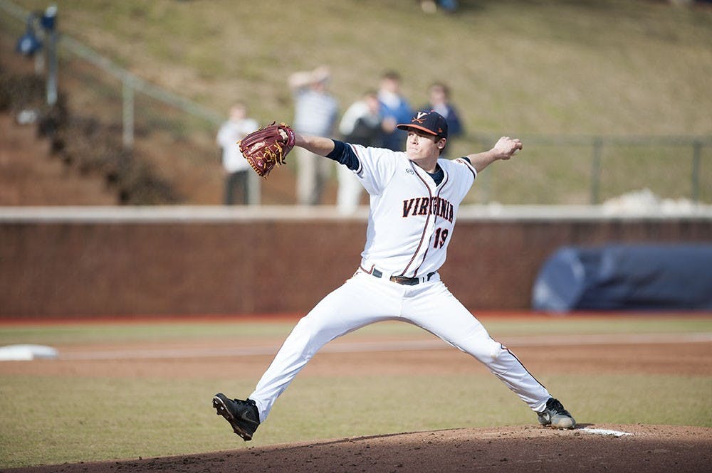 	<p>Sophomore left-hander Nathan Kirby threw the fifth Virginia no-hitter in the past 50 years. Kirby&#8217;s 18 strikeouts fell one short of matching the single-game <span class="caps">ACC</span> record set in 1974 by fellow Cavalier Harry Thomas.</p>