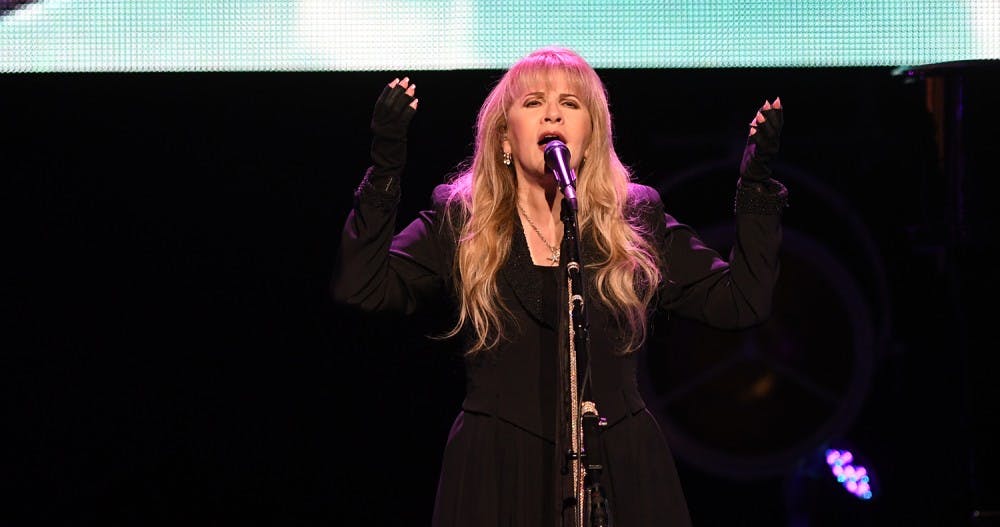 <p>Stevie Nicks wowed the audience at JPJ Saturday with both solo hits and Fleetwood Mac classics.</p>