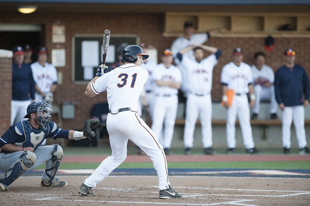 	Sophomore right fielder Joe McCarthy singled and walked twice each, knocked in a pair of runs and stole two bases to support freshman midweek starter Alec Bettinger, who improved to 6-0. McCarthy leads Virginia in doubles, steals, hits and total bases through 51 games. 