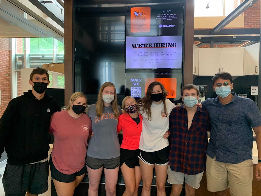 Students at BrewBike coming together to enhance the UVA dining experience &nbsp;
