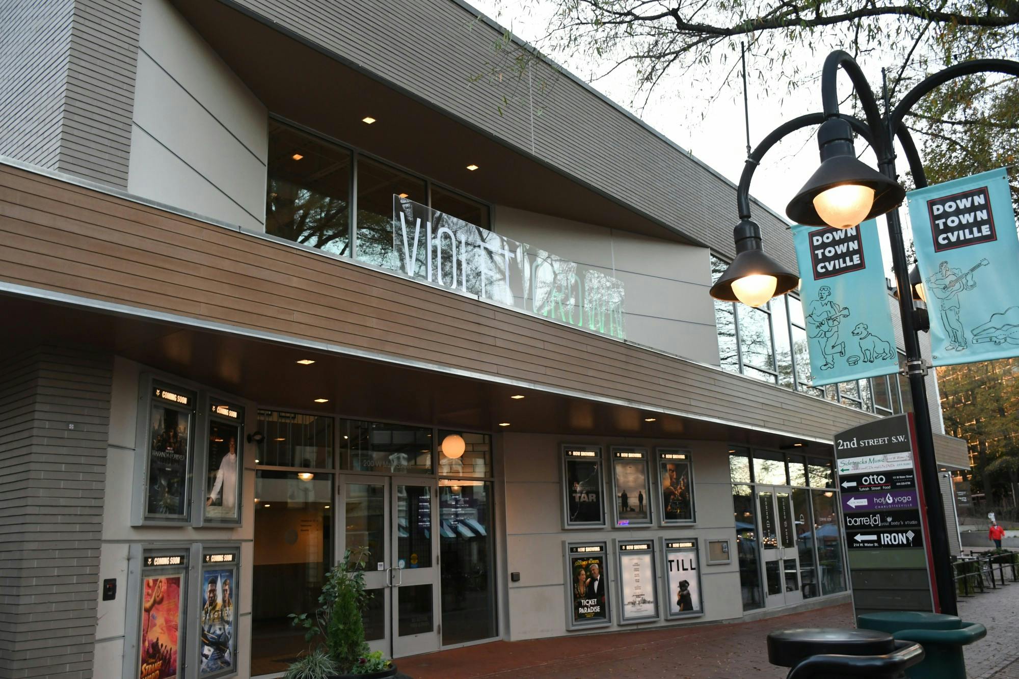 Director and activist Boots Riley appeared at the Violet Crown on Tuesday for a screening of his upcoming show “I’m a Virgo.”