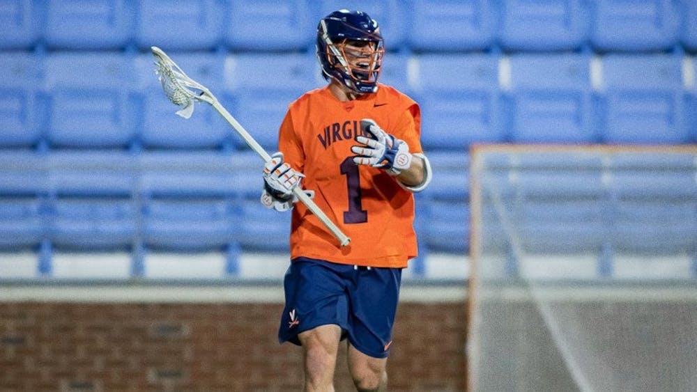 Virginia sophomore attackman Connor Shellenberger led the Cavaliers to victory, scoring four goals to go along with three assists.