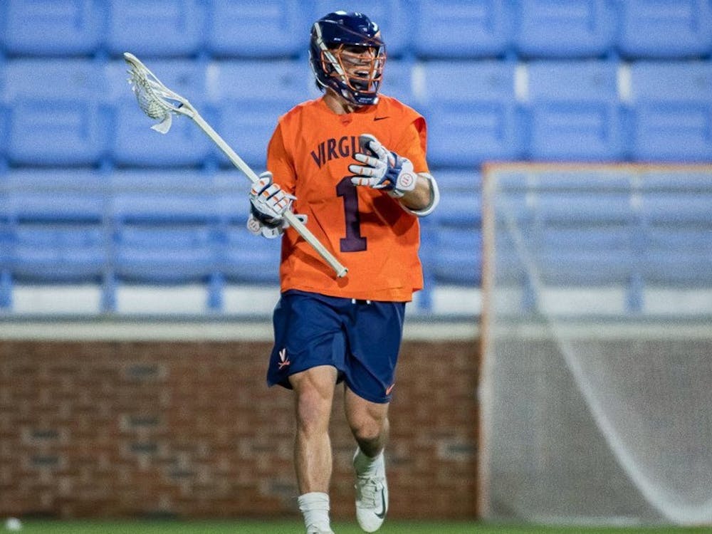 Virginia sophomore attackman Connor Shellenberger led the Cavaliers to victory, scoring four goals to go along with three assists.