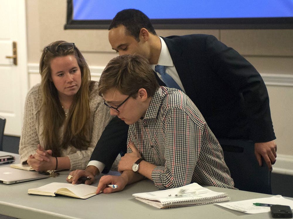 Student Council President Eric McDaniel (bottom) said that SpeakUpUVa petitions were an effective way to bring important issues into Council’s consideration.