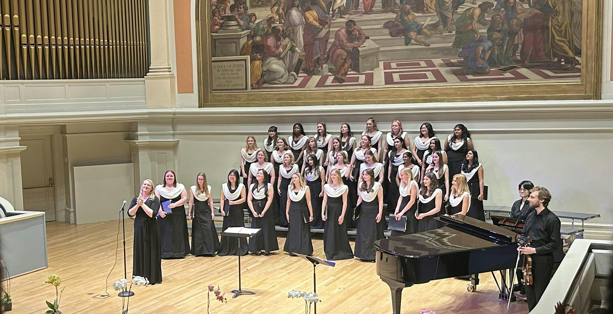 The group bloomed in their melodies and vocal swells