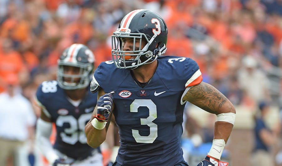 Virginia senior free safety Quin Blanding's late-game interception was not enough to turn around the Cavalier's fortunes against Pittsburgh this past &nbsp;Saturday.