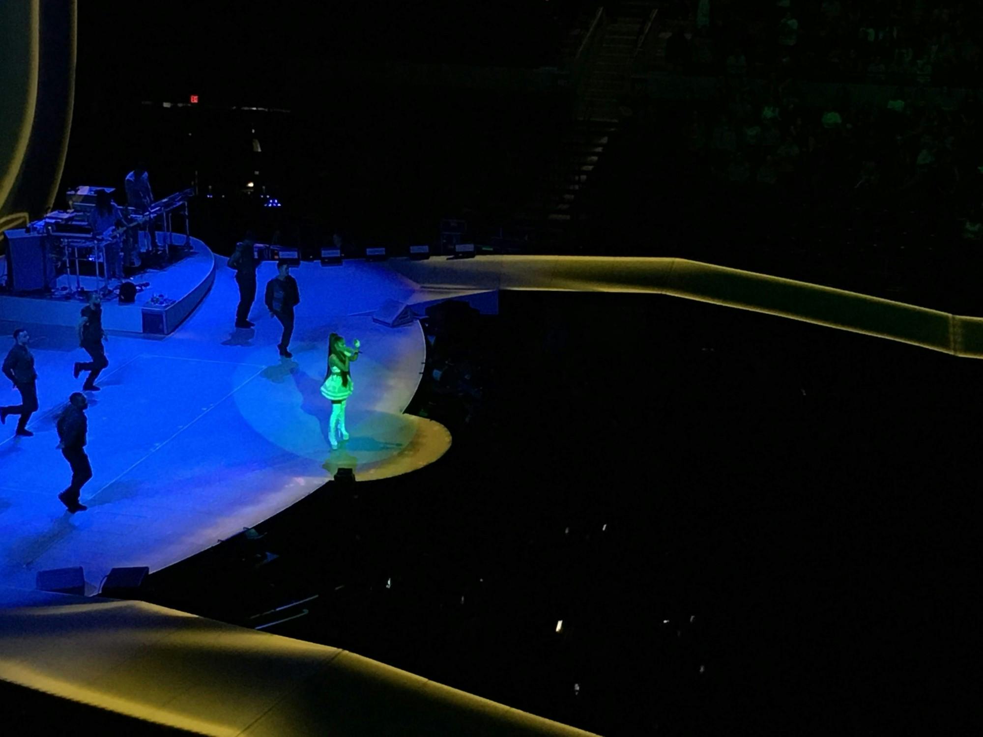 Ariana Grande performed a slew of crowd-pleasing hits at JPJ Nov. 15 as part of her international Sweetener tour.&nbsp;