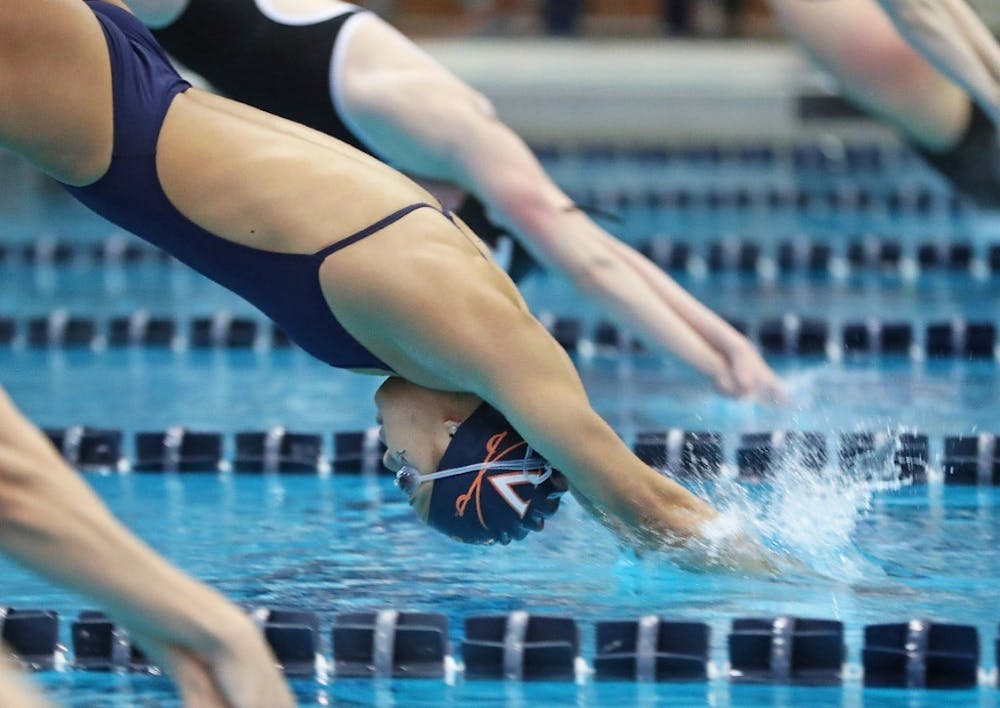 <p>The Cavalier men's and women's swimming teams finished fourth and third, respectively, at the Tennessee Invitational, despite the absence of the diving team.&nbsp;</p>