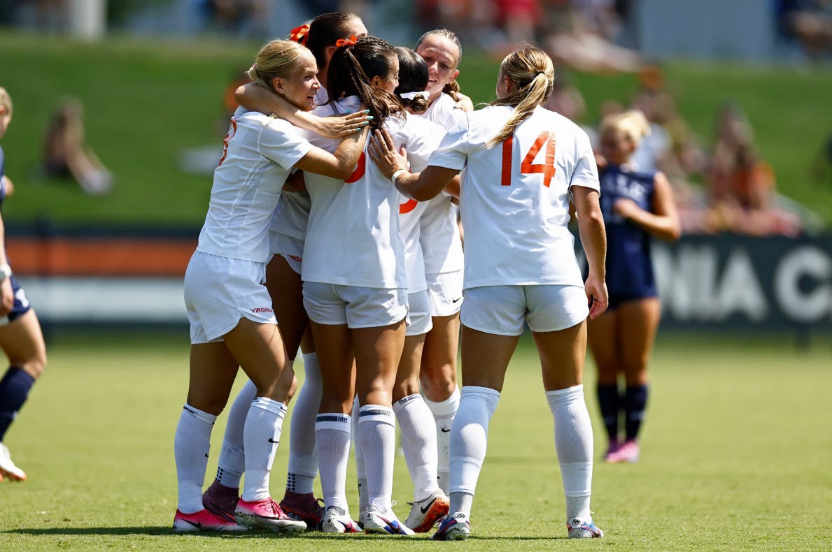 Despite a strong challenge from Yale, No. 13 Virginia finally broke through to remain undefeated.
