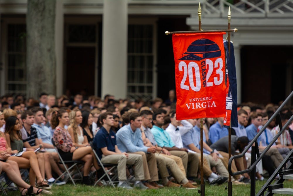 At convocation, new students are traditionally gifted a nickel and copy of The Honor Men Poem, written by James Hay Jr. in 1903.