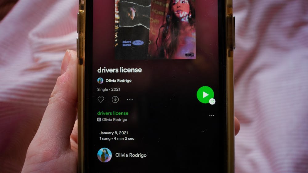 Olivia Rodrigo's new single "Drivers License" came out Jan. 8.