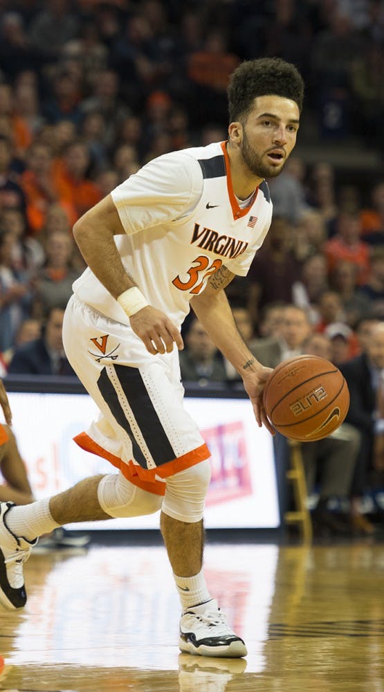 Senior guard London Perrantes is the elder statesman for Virginia basketball this season.