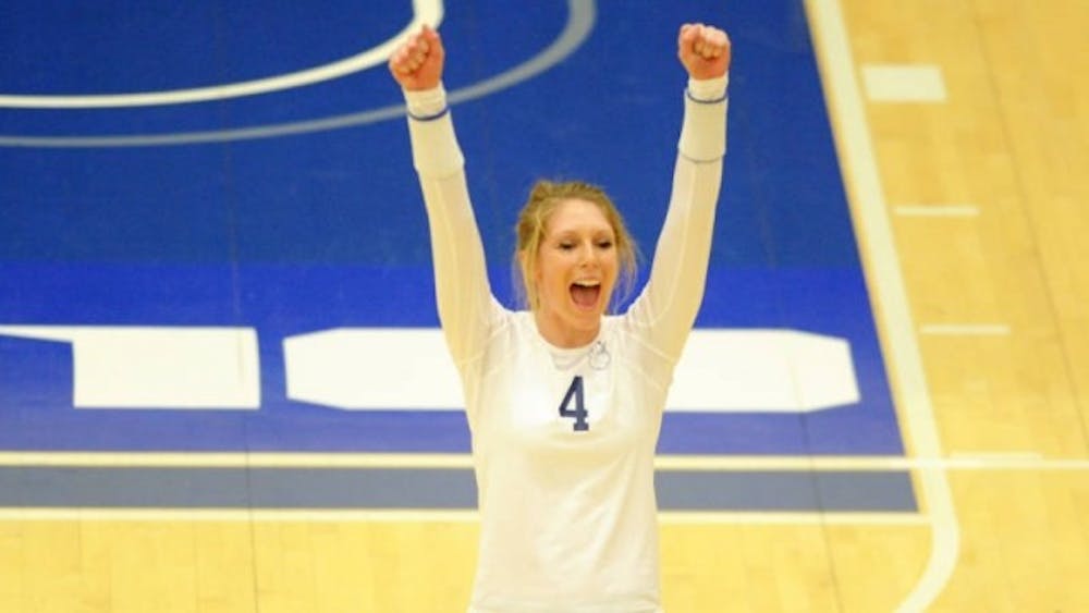 <p>St. Louis senior&nbsp;Danielle Rygelski led the Billikens in a comeback win&nbsp;over Virginia. The native of St. Charles, Missouri finished with 24 kills and three aces.&nbsp;</p>