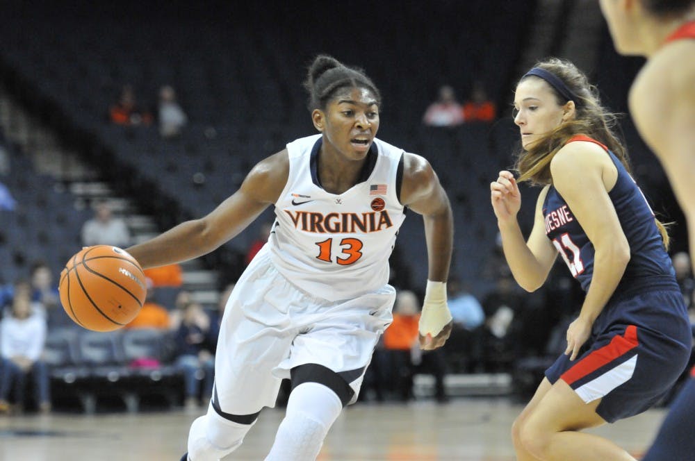 <p>Junior guard Jocelyn Willoughby will continue to serve in a leadership position under new Coach Tina Thompson.</p>