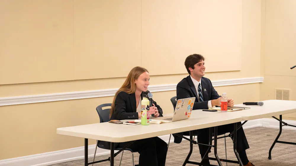 Student Council 2026 presidential debate, photographed Feb. 15.