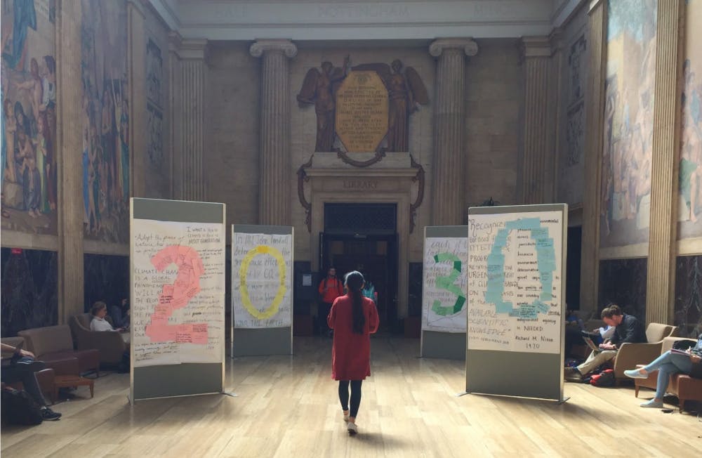 Art piece seeking to enhance the way climate change is viewed by the public to be installed on Earth Day.