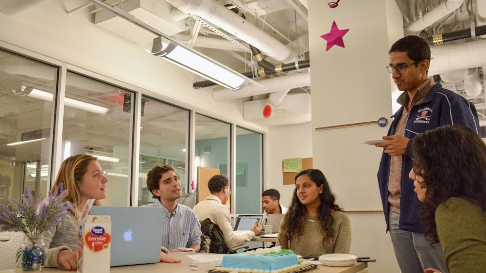 Current undergraduate students in the Batten School of Leadership and Public Policy and the McIntire School of Commerce came to the Multicultural Student Center Thursday to talk to second-year applicants.