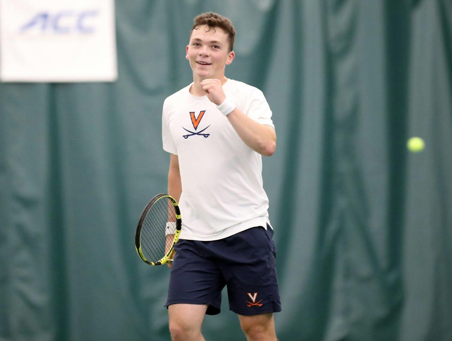 Virginia freshman Iñaki Montes has won nine consecutive singles matches for the Cavaliers.