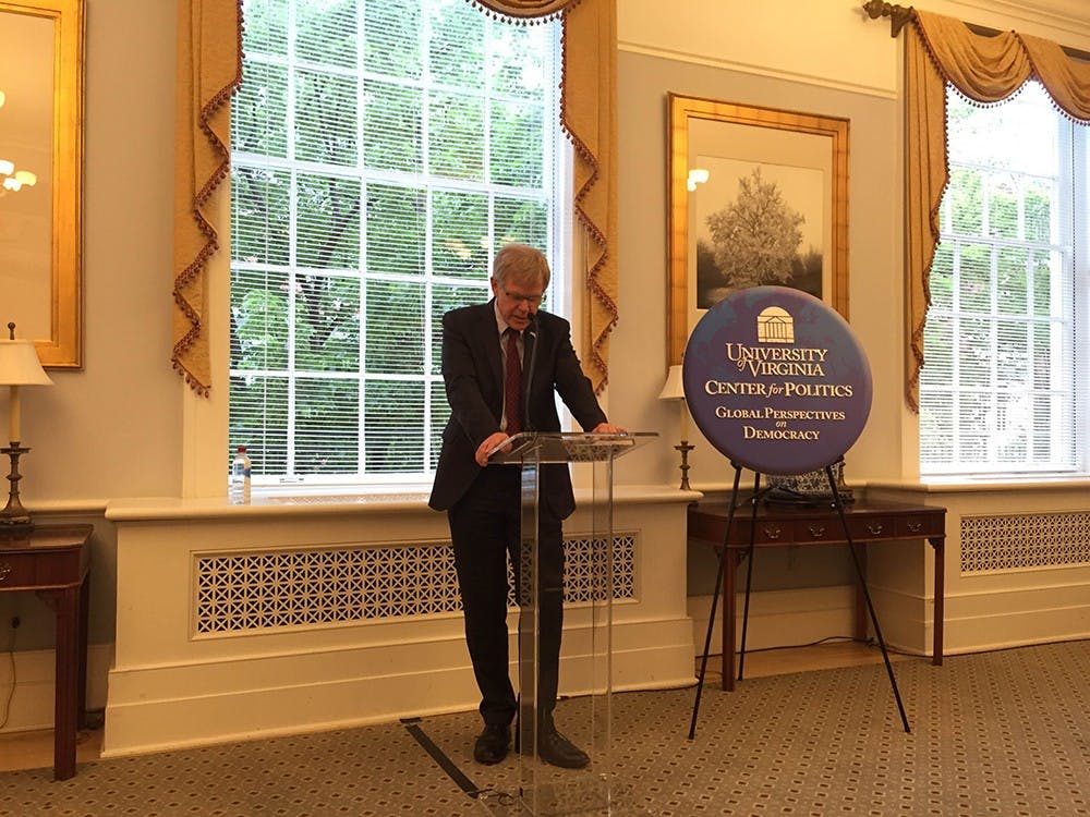 Lyrvall is one of many foreign ambassadors to visit Grounds as a part of the Center for Politic's speaker series.