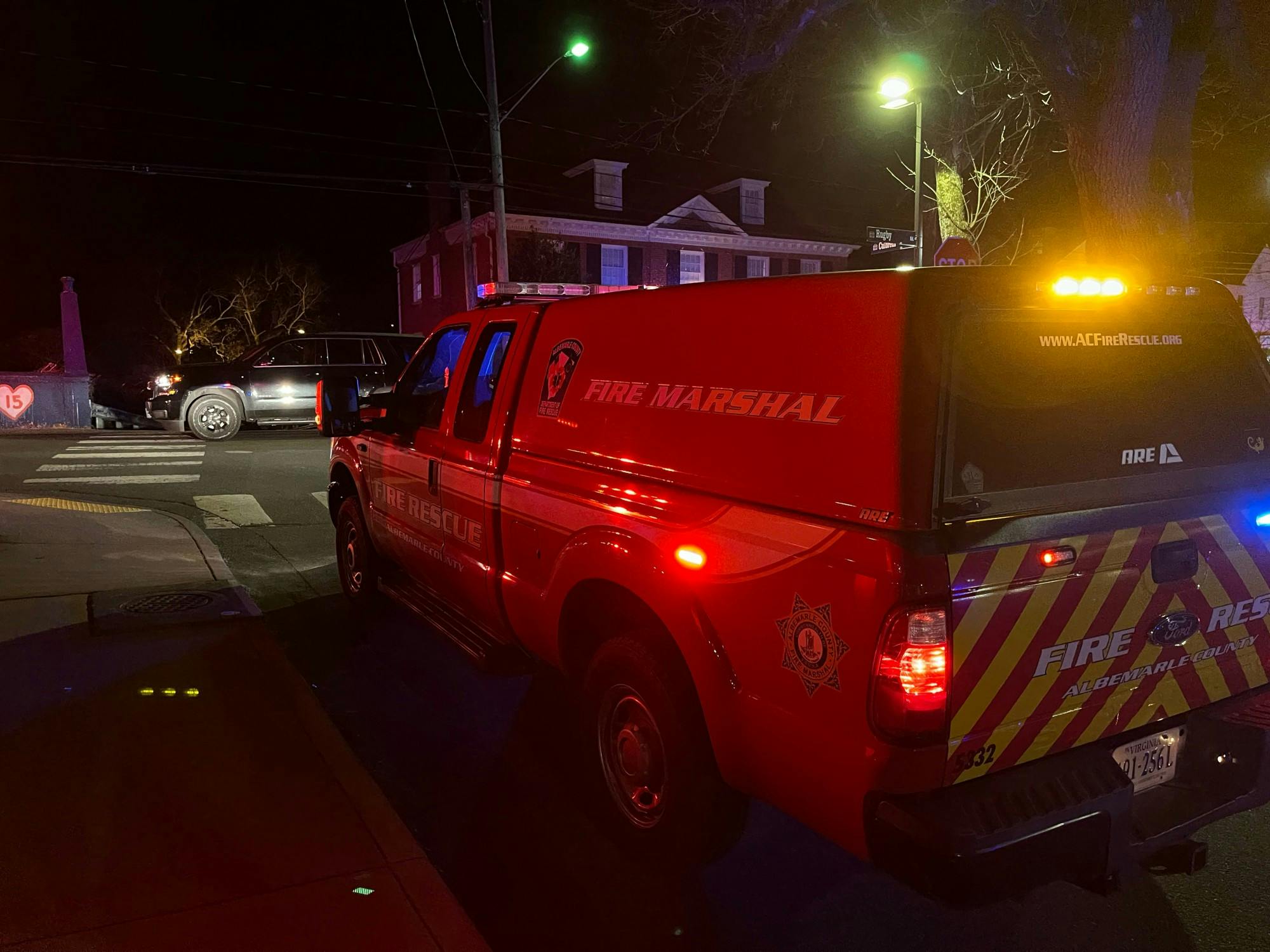 No injuries have been reported.