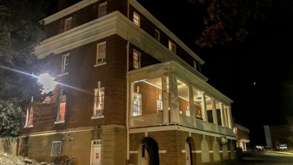 An image surfaced on Instagram and Twitter late Sunday afternoon showing multiple men at the Kappa Sigma fraternity house wearing Native American attire during their bid day events.