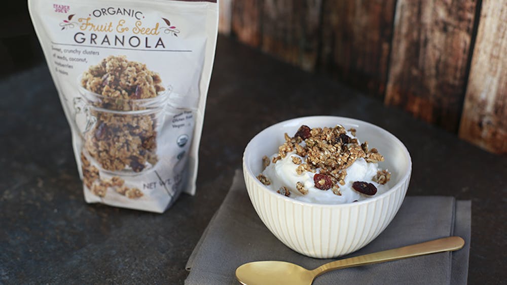 Grain-free, gluten-free and vegan, this granola is perfectly delicious on its own or can be used to top cereal or yogurt 