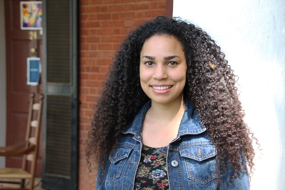 <p>During her second year at the University, Ashley Blackwell helped found United for Undergraduate Socioeconomic Diversity, a CIO advocating for inclusive college culture, specifically for low-income students.</p>