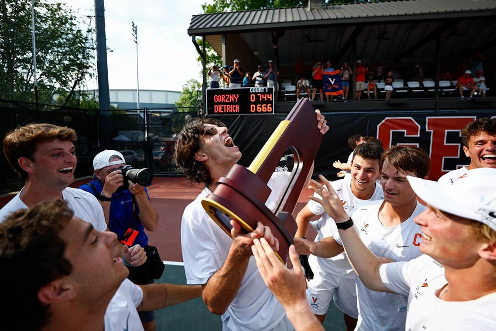 <p>The Cavaliers lifted the program's third national championship in five seasons.</p>
