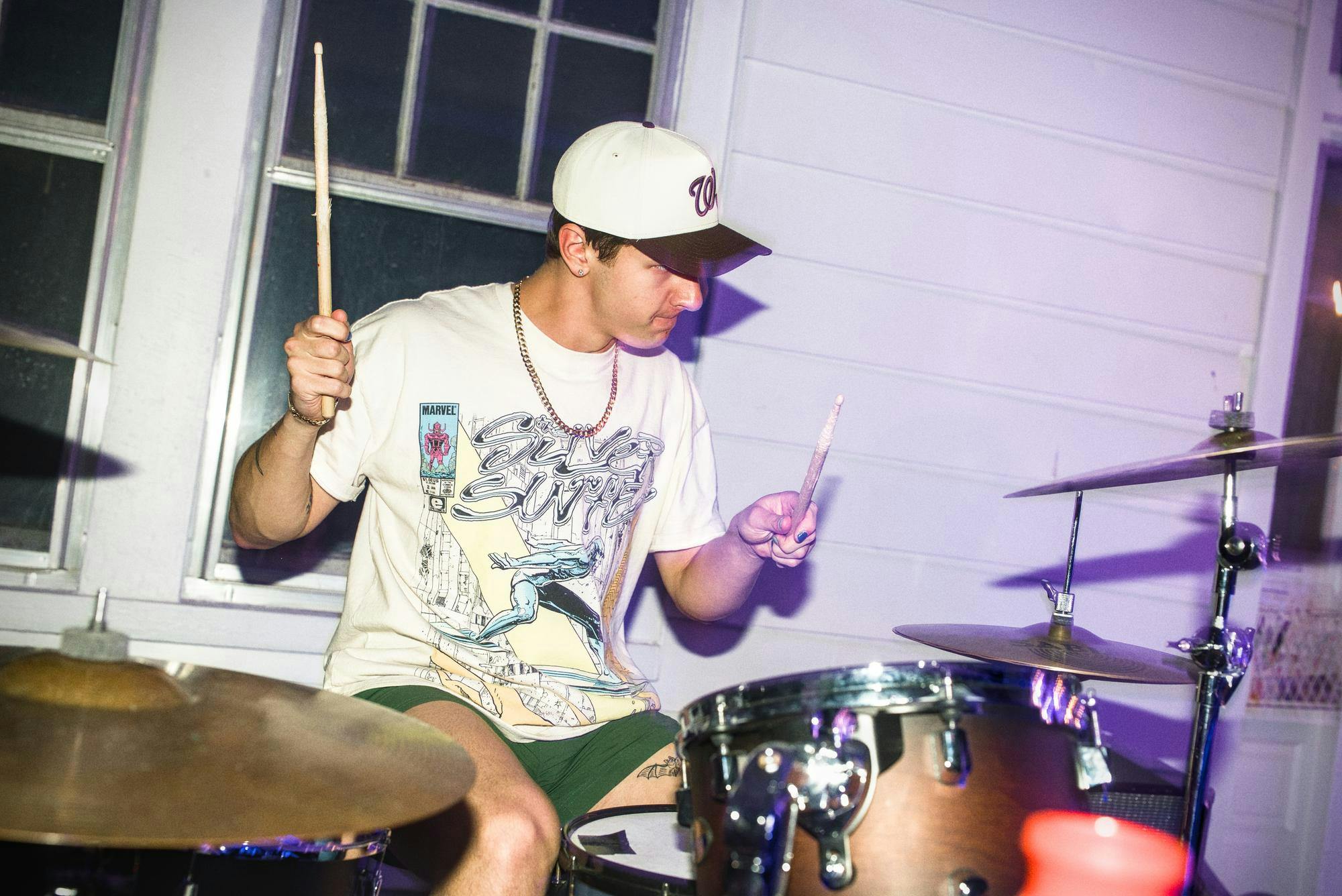 14th St. roared to life April 24 with a house show hosted by WXTJ, a student-run radio station. Performing bands included Scarlet Fever, Henry Burroughs, Remedies and Sage is Alive.