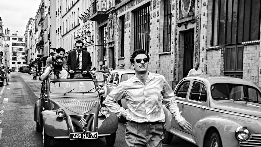 Linklater shot the film on 35mm black-and-white film, mimicking the aesthetic of many French New Wave works.