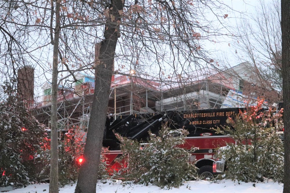 The Charlottesville City fire department responded to the incident and quickly extinguished the fire. &nbsp;